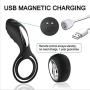 QQQQC Waterproof Black Soft Silicone Ring Men Hard Enhancer Delay Toy Adult Products sěx Toys