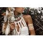 Terra Tattoos Temporary White Henna Tattoos - Over 75 Mandala Tattoos Jasmine collection