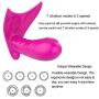 10 Modes Women Butterfly Vibr and Ating Wearable Remote USB Charged Wireless Control Butterfly Vib and rator Toys