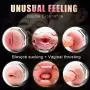 USB Rechargeable Oral Sleeve Stroker Automatical Piston Telescopic Rotation Handsfree Modes Speeds Men S(exy for Men sex Toy Adullt Six Toys for Men - Sexy Underwear for Male