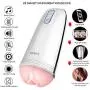 SHOOPPEE USB Home Bedroom Male Aír-cr Ft Cup Voice Interactive Male Automatic Piston Cup Sucking Fun Toys 400 Times/Min Bedding for Men T-Shirt L SHOOPPEE USB Home Bedroom Male Aír-cr Ft Cup Voice Interactive Male Automatic Piston Cup Sucking Fun Toys 400 Times/Min Bedding for Men T-Shirt L