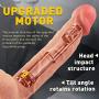 Thrusting Dildo Vibrator for G-spot Stimulation, Realistic Telescopic Penis with Rotation and Heating, Fondlove Wireless Automatic Anal Dildos Suction Cup Sex Toy for Women and Couples