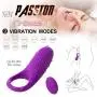Shenyang youxucai Male Wireless Rechargeable Vibranting Time Lasting Rooster Ring with 9 Vibration for Men Longer T-Shirt