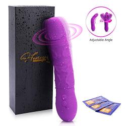 Vibrating Dildo - G Spot Female Dildo Vibrator Adult Sex Toys with 27 Combinations Modes & G-Spot Stimulation, Waterproof Liquid Silicone, Portable Wireless Charging