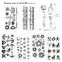 Konsait Temporary Tattoos for Adult Men Women Kids(30 Sheets), Waterproof Temporary Tattoo Fake Tattoos Body Art Sticker Hand Neck Wrist Cover Up Set, Dragon Anchor Scorpion Wolf Graphic Elk Konsait Temporary Tattoos for Adult Men Women Kids(30 Sheets), Waterproof Temporary Tattoo Fake Tattoos Body Art Sticker Hand Neck Wrist Cover Up Set, Dragon Anchor Scorpion Wolf Graphic Elk
