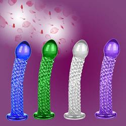 Glass Female Massage Toys Waterproof Plug Woman Adults