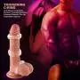 Cock Rings Silicone Penis Rings for Male Erection Enhancing, Super Soft Dick Loops Set for Couples Lover Extra Stimulation Sex Toys Sexual Gift (3 in 1 - Clear)