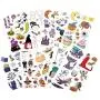 120Pcs Temporary Tattoo Stickers Waterproof for Kids, Funny Stickers for Children Gift Party Hallowen Stickers 10 Sheets.