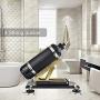 Stable Massage Machine Gun with 7 Toys Telescopic Distance 6cm, Speed Up to 450r/Min, Automatic Stretching Adult Machine
