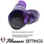 LeLuv Rabbit Vibrator Bath Time Bunny 8 Inch Waterproof Dual Motor Simple Controls Clear