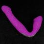 DDapen 10 Speeds V-ágǐná Strapless Strápǒn Vǐbrádǒr Double Vǐbráting Lěsbǐán Remote Control Massager
