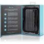 B-VIBE - Novice Plug - Beginner Vibrating Butt Plug That Offers 15 Vibrating Patterns & 6 Intensity Levels (Insertable Size: 3.35” / 8.5 cm x 1” / 2.5 cm - Color: Black)