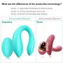 WINJOY G Spot Vibrator, Wireless Couple Vibrator with Rechargeable Remote Control & Dual Motors, Adult Sex Toys for Clitoral Nipple Anal Vagina Stimulation, 10 Vibrations for Women Men Couples Play
