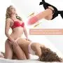 Vibrating Realistic Dildo Vibrator with 360° Rotation and Thrusting, Adorime Silicone G-Spot Dildos with Strong Suction Cup and Wireless Remote Control - Rechargeable Waterproof Sex Toys for Women