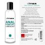 CLIMAX Anal Lube Personal Natural Lubricant - 8 fl.oz- Lube Smooth and Slippery Long Lasting for Men, Women and Couples CLIMAX Anal Lube Personal Natural Lubricant - 8 fl.oz- Lube Smooth and Slippery Long Lasting for Men, Women and Couples