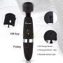 Louviva Vibrator Cordless Handheld Personal Sex Massager Adult Toy for Women Couples - Powerful Quiet Magic Rechargeable Wireless Waterproof