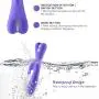 Utimi Rabbit vibrator for Women Rechargeable G Spot Vibrator Waterproof Clitoral Stimulator Sex Toy for Couples Purple Utimi Rabbit vibrator for Women Rechargeable G Spot Vibrator Waterproof Clitoral Stimulator Sex Toy for Couples Purple