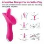 10 Vibration Mode Female Tongue Vibration Toy Simulation Oral Simulator Clitoris Stimulation Vibration Toy Suitable for Female Women