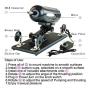 Frerodch Sex Machine,Automatic Sex Machine Retractable Gun Female Masturbation Pumping Gun for Women,with 8 Attachments,Love Machine with Suction Cup Masturbator Adult Toy (Package D)