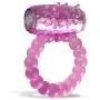 LeLuv Cock Ring Beaded Clitoris Tickler Disposable Vibrating Pink LeLuv Cock Ring Beaded Clitoris Tickler Disposable Vibrating Pink