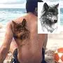 Rejaski 9 Sheets Super Long Full Arm Temporary Tattoo Sleeves For Men Women Realistic Lion Wolf Body Art Chest Shoulder Fake Tatoos Paper Waterproof Large Eagle Dragon Animal Temporary Tattoos Sticker Rejaski 9 Sheets Super Long Full Arm Temporary Tattoo Sleeves For Men Women Realistic Lion Wolf Body Art Chest Shoulder Fake Tatoos Paper Waterproof Large Eagle Dragon Animal Temporary Tattoos Sticker