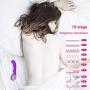 Lorgork G-spot Vibrators,Waterproof Rechargeable Vibrator with 10 Vibration Patterns, Sex Toys for Women Couple