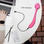 Cute Silent Silicone Multi-Speed 10 Pulsating Patterns Bullet for Body Therapeutic, Muscle Aches and Sports, Powerful Wand Vīb^RāTōr, Waterproof Therapeutic Wand Massager