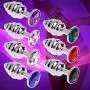 O-GAME Stainless Steel Plug Amal Spiral Beads Stimulation Toy for Women Men O-GAME Stainless Steel Plug Amal Spiral Beads Stimulation Toy for Women Men