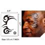 Leoars Face Temporary Tattoos, Face Neck Hands Arm Tattoos Sticker, Fake Tattoos for Halloween Costume Accessories and Outfit, 8-Sheet Leoars Face Temporary Tattoos, Face Neck Hands Arm Tattoos Sticker, Fake Tattoos for Halloween Costume Accessories and Outfit, 8-Sheet