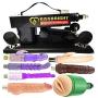 Powerful Mens and Womens Machines Thrust Automatic Machine Guns with Accessories Telescopic Swing
