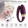 Wearable remote control G-spot sti-mulat-ion toy U-shaped silicone waterproof massage adult female couple relax Wearable remote control G-spot sti-mulat-ion toy U-shaped silicone waterproof massage adult female couple relax
