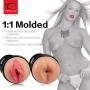 Male Masturbators Cup - Penthouse Heather Starlet Double Sided Stroker Vaginal & Anal with Hyper Realistic, Pocket Pussy Adult Sex Toys for Men, Double Ends Male Masturbators Sex Toys