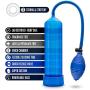 Beginner Penis Pump - Male Enhancement Erection Vacuum Chamber - Sex Toy for Men (Blue)