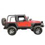 Paramount Restyling 51-0043 Black Corner Guard (Jeep Wrangler TJ)