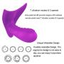 Wearable Heating Remote Control G Spot Egg Vibrator,Clitoral Clit Dildo Silicone Vibrators for Women,Rechargeable Waterproof Clitoral G Spotter Stimulator,Adult Sex Toys for Women and Couples