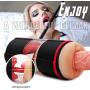 SHOOPPEE 2-in-1 Throat Automatic Piston Telescopic Rotate Six Toys Hands Free Oral Sucking Cup Endless Pleasure Toys for Men Relax Muscle,Sexy Underwear T-Shirt