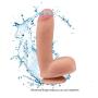 Wildfire Realistic Ultra-soft Dildo with Suction Cup Cyberskin Lifesize Penis Dong for Female Masturbation