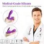 Wearable Wireless Remote Control Clitoris and G-Spot Stimulator, Clitoral Dildo Silicone Vibrators for Adult, Rechargeable Waterproof Vibrate Masturbation G Spotter Stimulator … (Purple) Wearable Wireless Remote Control Clitoris and G-Spot Stimulator, Clitoral Dildo Silicone Vibrators for Adult, Rechargeable Waterproof Vibrate Masturbation G Spotter Stimulator … (Purple)