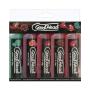 Doc Johnson GoodHead - Oral Delight Gel Variety Pack - Cherry, Mint, Cinnamon, Passion Fruit, Strawberry - 5 x 1 oz. (5 X 28 g)