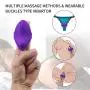 Wearable Vibrator Clitoral Panty Massager - Adorime Adjustable Buckle Clitoris Stimulator with 10 Modes, Waterproof Butterfly Vaginal Adult Toy with Remote, Rechargeable Sex Thing for Women & Couple Wearable Vibrator Clitoral Panty Massager - Adorime Adjustable Buckle Clitoris Stimulator with 10 Modes, Waterproof Butterfly Vaginal Adult Toy with Remote, Rechargeable Sex Thing for Women & Couple