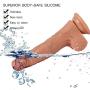 Caobodong0758 Extra Long Satisfaction Tshirt 7.87 Inch Lifelike Silicone Dîldɔ Body Relax Waterproof Massage for Women Beginners - Surreal caobodong0758