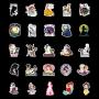100Pcs Hot Disney Princess Stickers for Water Bottle Cup Laptop Guitar Car Motorcycle Bike Skateboard Luggage Box Vinyl Waterproof Graffiti Patches JKT