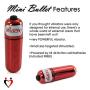 LeLuv Dildo Big Bent 10 Inch Realistic Suction Cup Thick Veiny Curved Chocolate Bundle with Bullet Massager