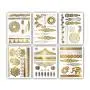 Terra Tattoos Temporary Henna Metallic Tattoos - Over 75 Mandala Tattoos (Gold) Terra Tattoos Temporary Henna Metallic Tattoos - Over 75 Mandala Tattoos (Gold)