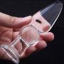 AKStore Crystal Glass Butt Plug Adult Toys Sex Toys G-spot Stimulator Crystal Glass Pleasure Wand Anal Plug for Couple(7 Style)