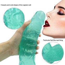 JHKJDF Creative Couples Fun Wand 11.6 Inch Stick Massager Natural PVC Material Toy Dicks Alternative Adult Toy