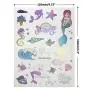 Ooopsi Mermaid Party Supplies Temporary Tattoos for Kids - 7 Large Sheet, 100+ Glitter Styles, Mermaid Party Favors and Birthday Decorations for Children Girls Ooopsi Mermaid Party Supplies Temporary Tattoos for Kids - 7 Large Sheet, 100+ Glitter Styles, Mermaid Party Favors and Birthday Decorations for Children Girls