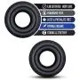 Blush Novelties Oversized Cock Rings - Soft Stretchy Donut Cockrings - Male Enhancement - Pack of 2 - Sex Toy for Men (Black) Blush Novelties Oversized Cock Rings - Soft Stretchy Donut Cockrings - Male Enhancement - Pack of 2 - Sex Toy for Men (Black)