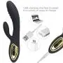 Powerful Portable Dual Motor USB Charge Massager, Electric Personal Handheld Rechargeable Waterproof Back Cordless Multi Speed Body Massage for Relieves Stress Powerful Portable Dual Motor USB Charge Massager, Electric Personal Handheld Rechargeable Waterproof Back Cordless Multi Speed Body Massage for Relieves Stress