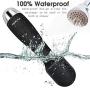 Personal Wand Massager for Women, Mini Powerful Handheld with 10 Speeds 20 Vibration Patterns, Cordless Rechargeable Quiet Bullet Head Massager for Body Back Neck Shoulder Sore